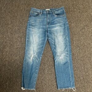 Madewell Blue Ankle & Cropped Jeans